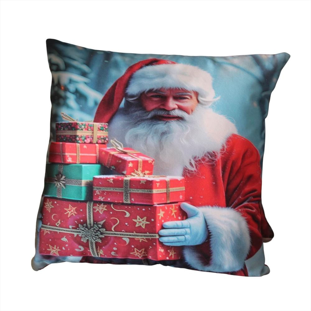 Cojin Decorativo Navideño Para Sofa Con Imágenes Vivas img #1