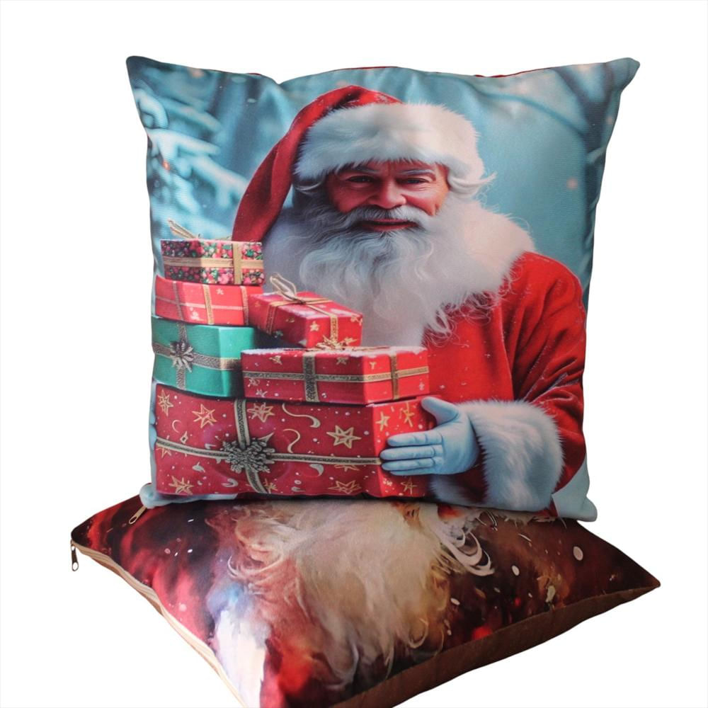 Cojin Decorativo Navideño Para Sofa Con Imágenes Vivas img #2