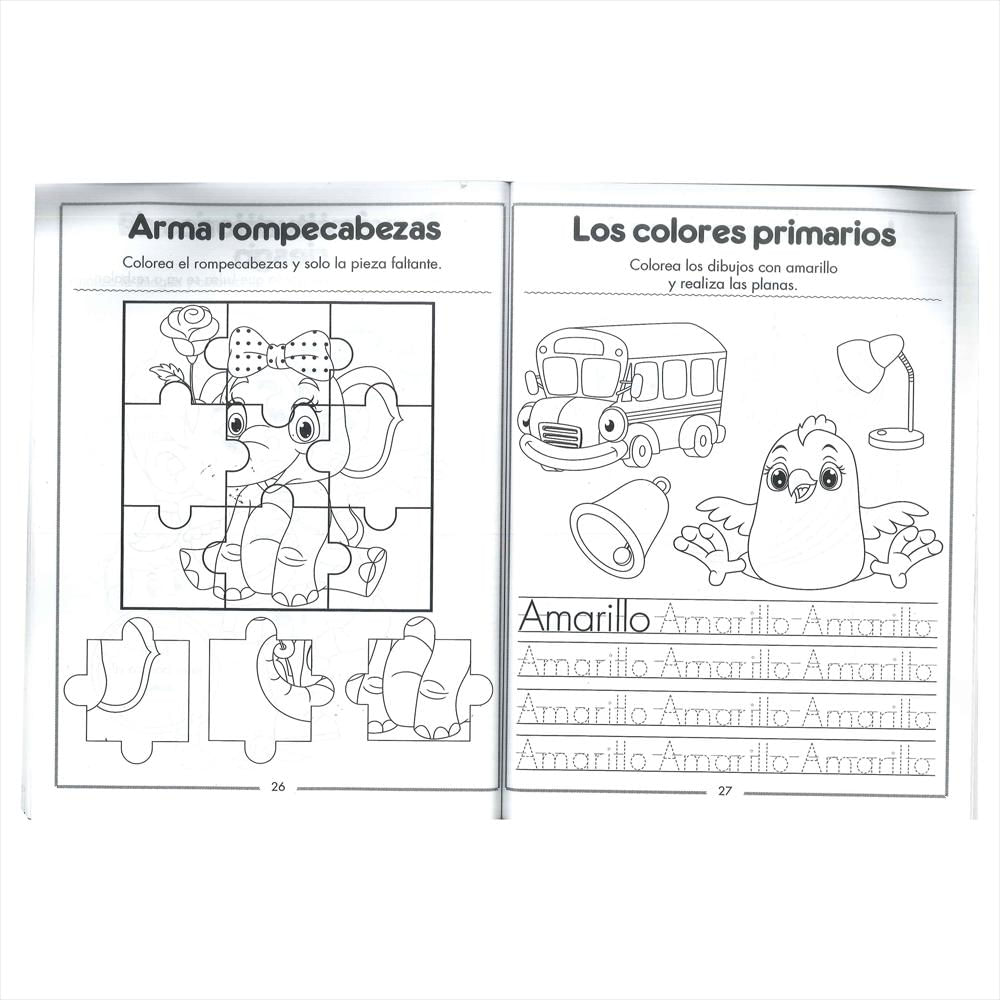 Combo X2 Libros Para Colorear Kingkolor Tematicas Infantiles img #3