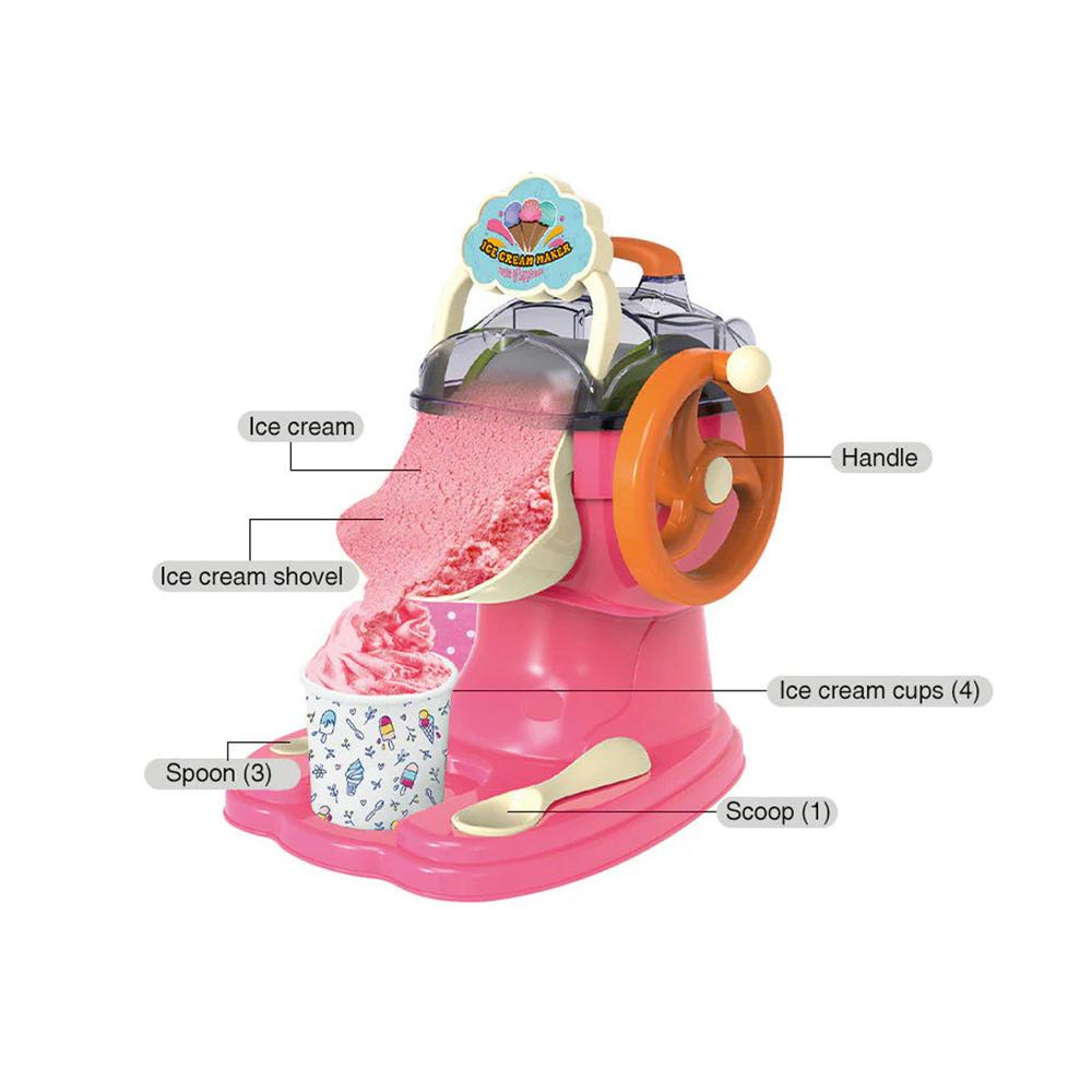 Maquina Juguete Para Hacer Helado Real img #4