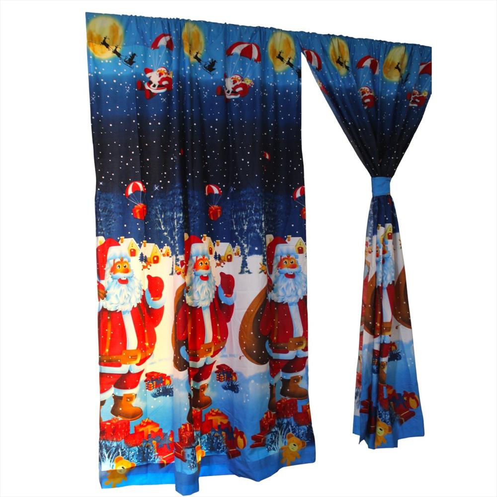 Cortinas Decorativas Crea Un Ambiente Navideño Y Magico img #1