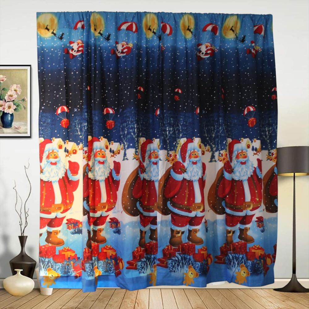 Cortinas Decorativas Crea Un Ambiente Navideño Y Magico img #3