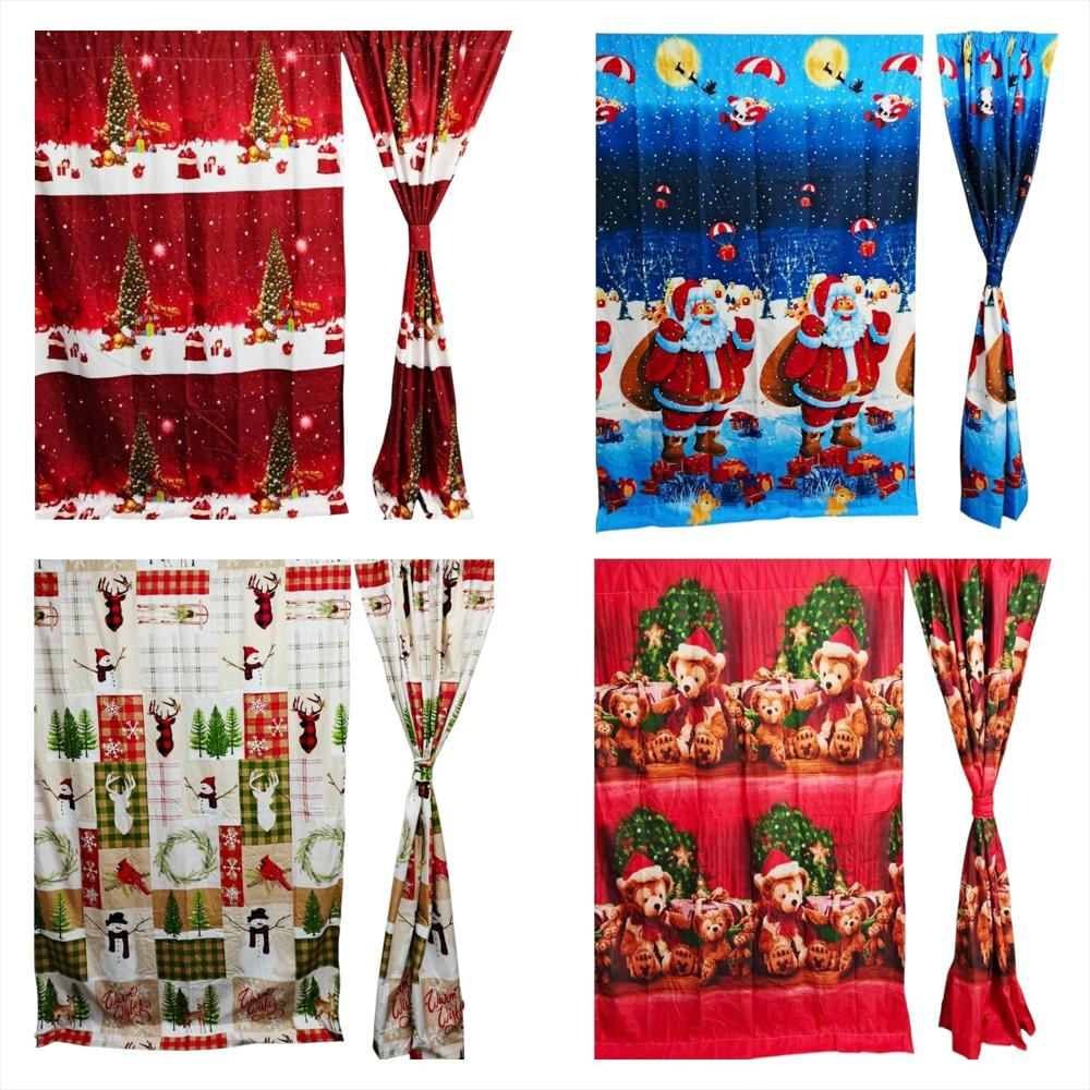 Cortinas Decorativas Crea Un Ambiente Navideño Y Magico img #4