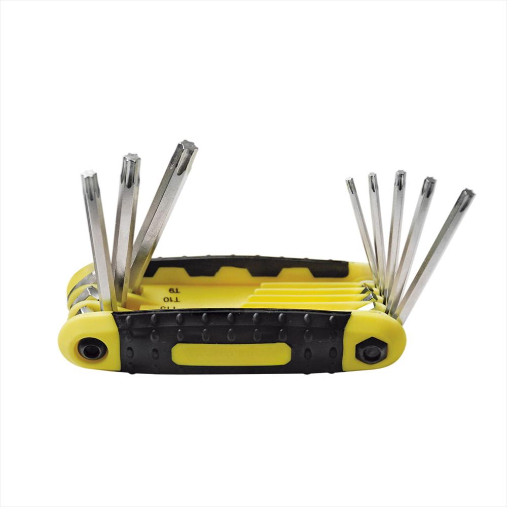 Juego De 8 Llaves Hexagonales Torx Tipo Navaja img #2