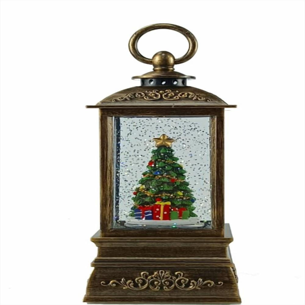Farol Navideño Diseño Arbol De Navidad Luz Y Sonido img #1