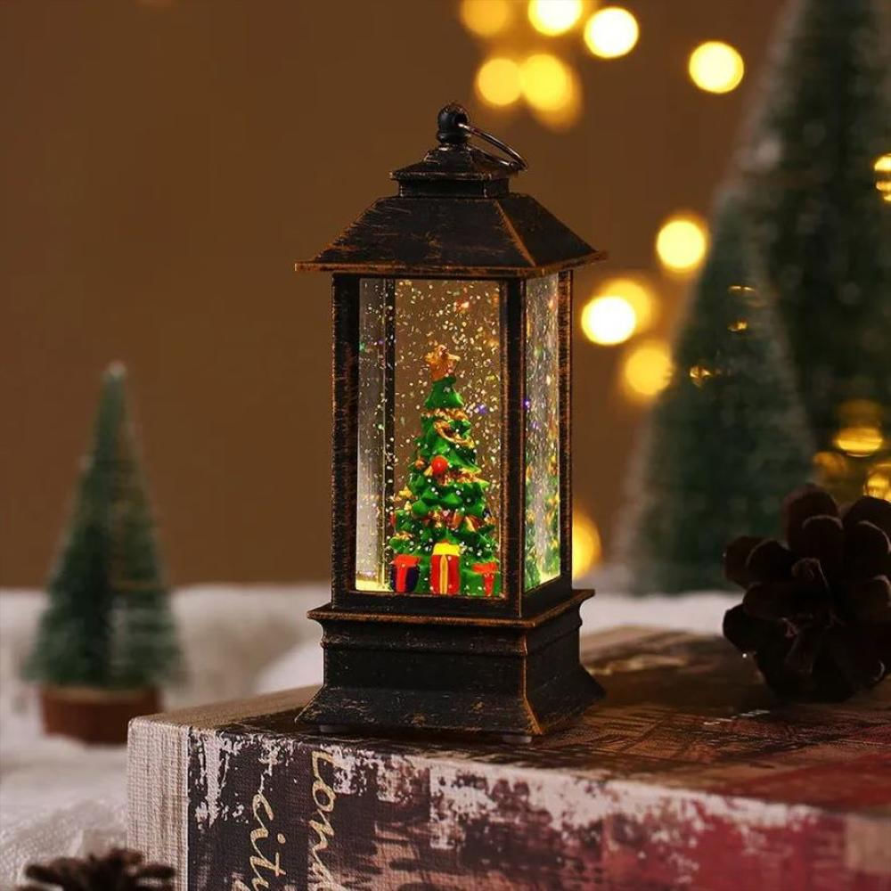Farol Navideño Diseño Arbol De Navidad Luz Y Sonido img #4