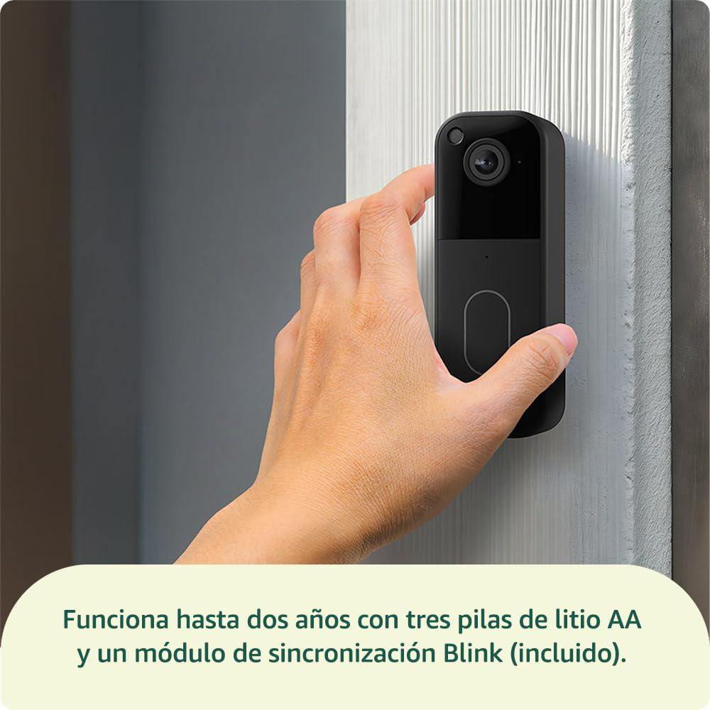 Timbre Inteligente Blink + Sync Module Core Nueva Versión Negro img #3