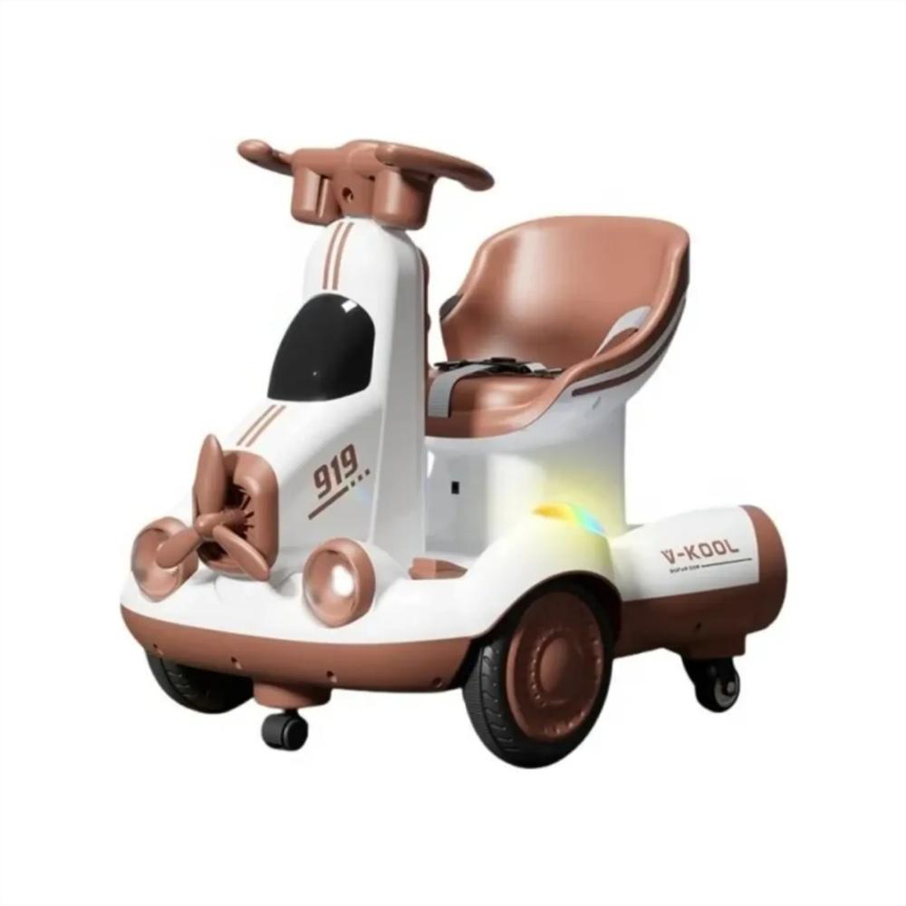 Carro Electrico Bebe Recargable Control Remoto Luces Verde img #2