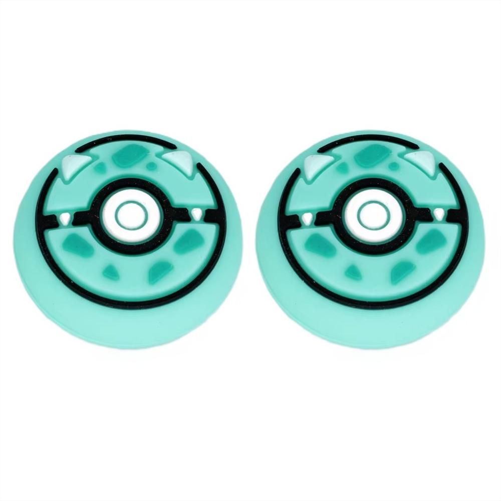 1 Par Grips Protector Joystick Análogo Consola Diseño Pokemon Bola 9 img #1