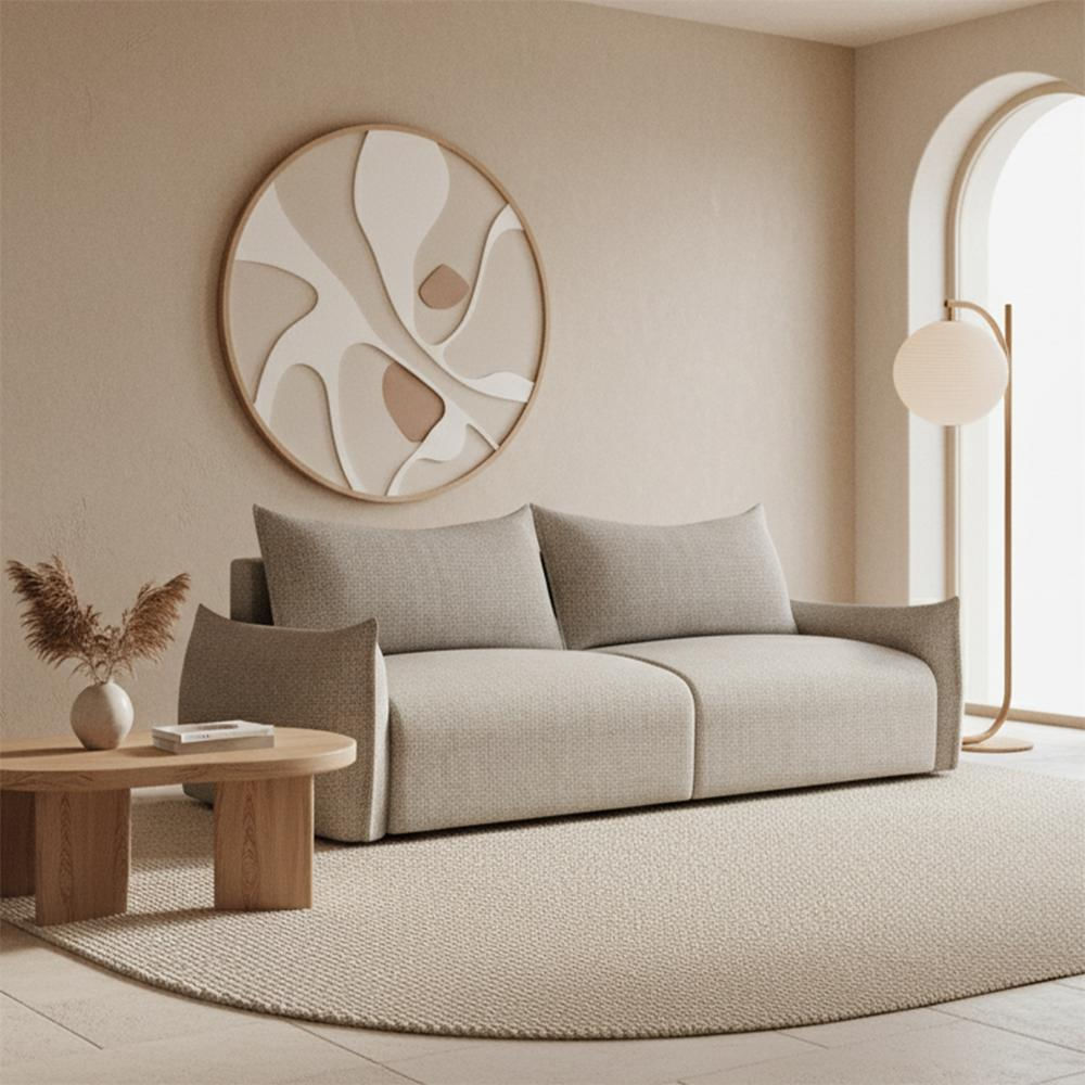 Sofá Cama Lincoln 192 Diseño, Funcionalidad Y Confort Gris img #2