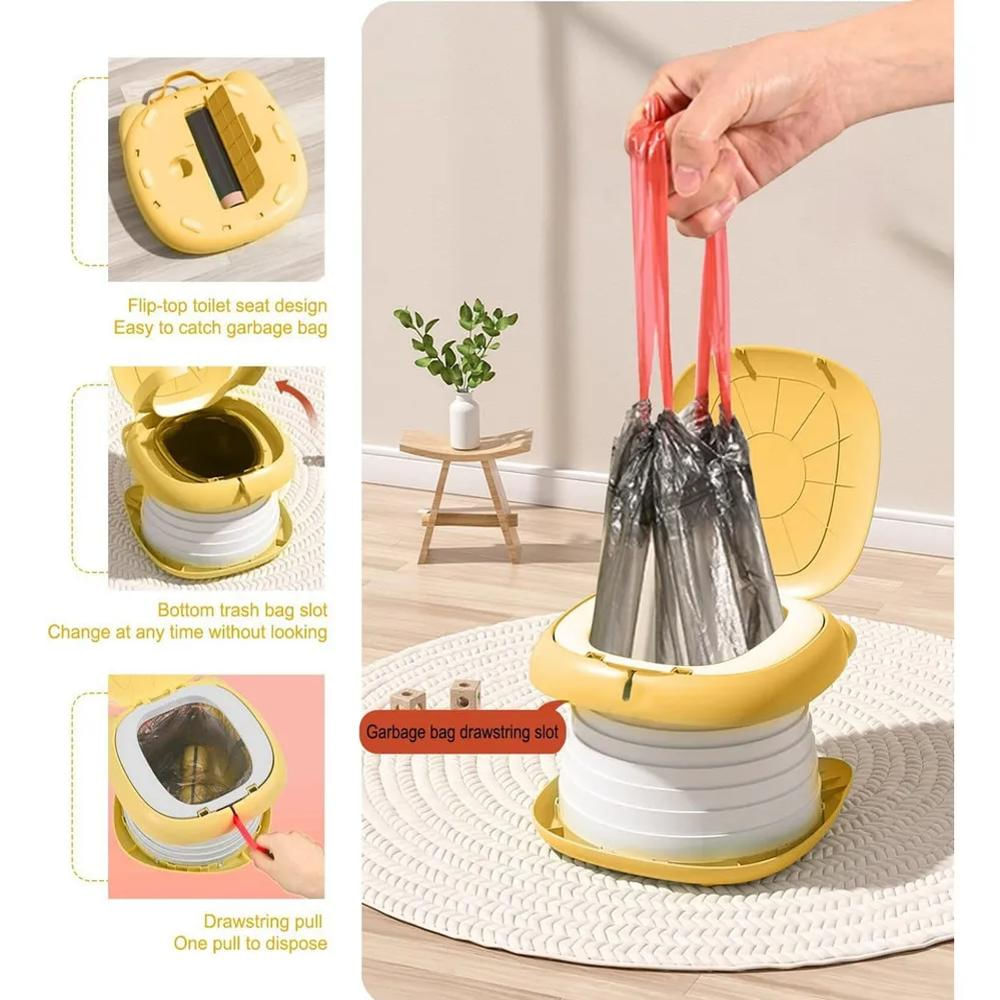 Inodoro Plegable Portátil Para Niños Bebe img #3