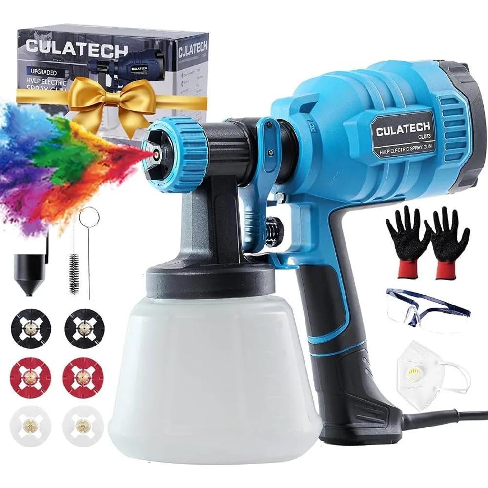 Pistola Eléctrica Para Pintar Con Accesorios img #1