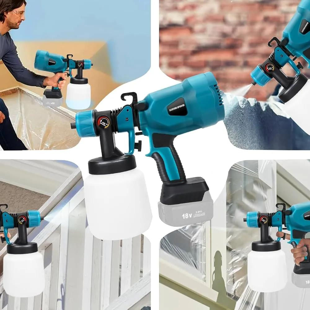 Pistola Eléctrica Para Pintar Con Accesorios img #4