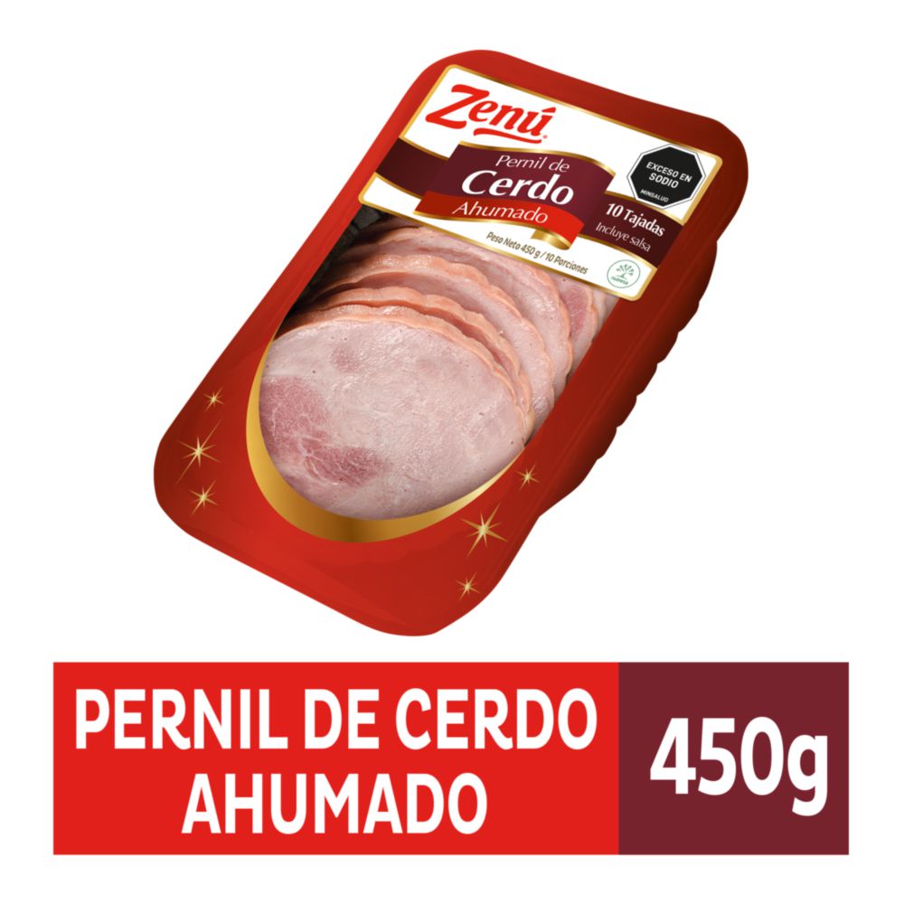 Pernil de cerdo ZENU ahumado (450  gr) img #1