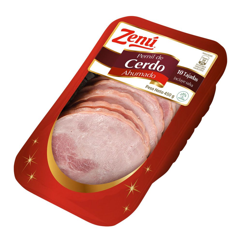 Pernil de cerdo ZENU ahumado (450  gr) img #2