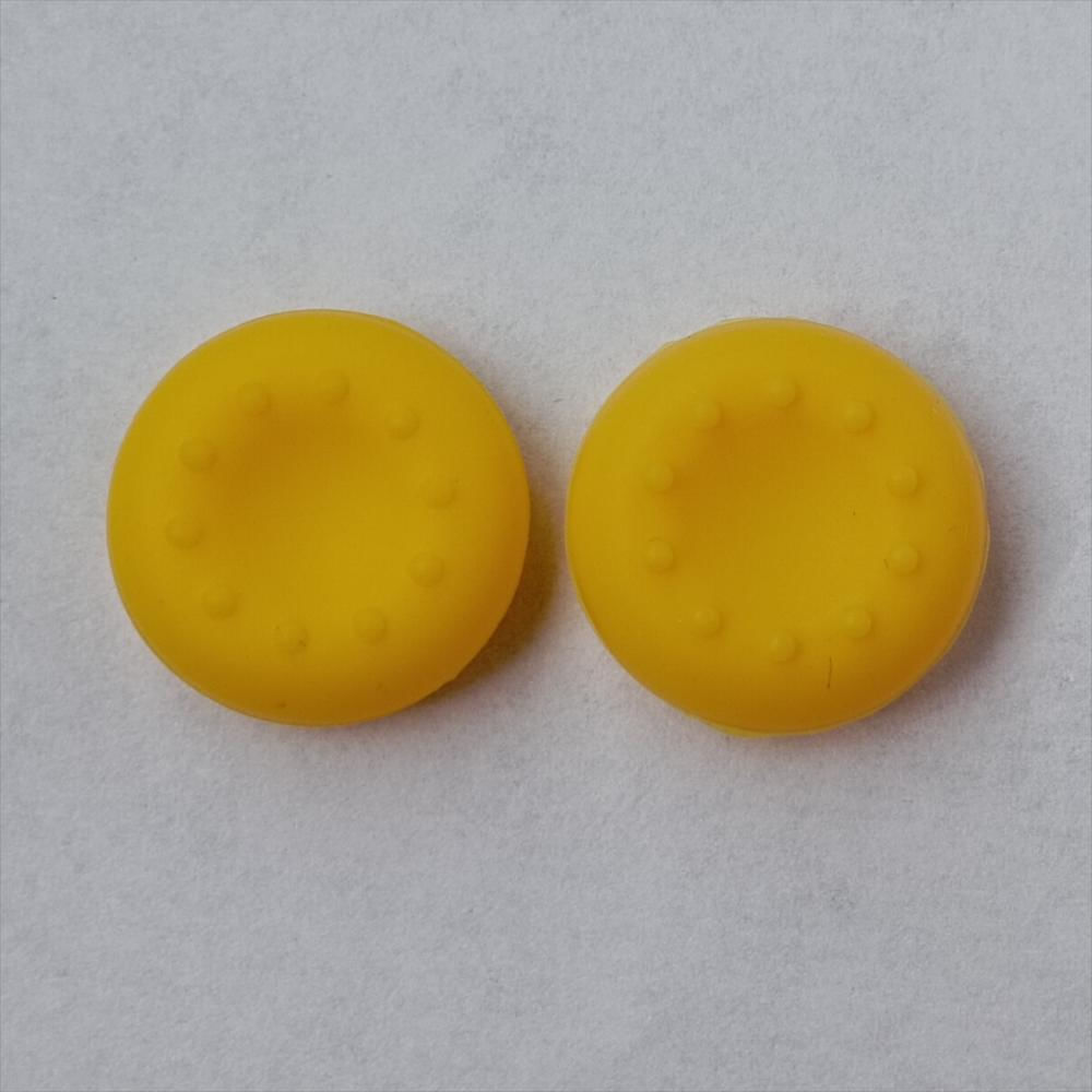 Par Grips Silicona Amarillo Para Control Consola Playstation Xbox Nintendo img #1