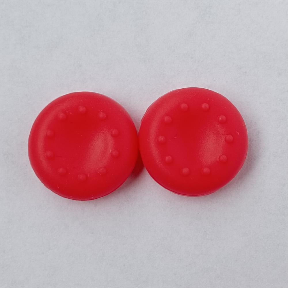 Par Grips Silicona Rojo Para Control Consola Playstation Xbox Nintendo img #1