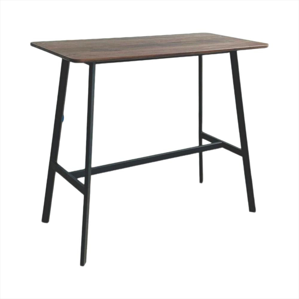 Mesa Para Barra Madera Oscura img #3