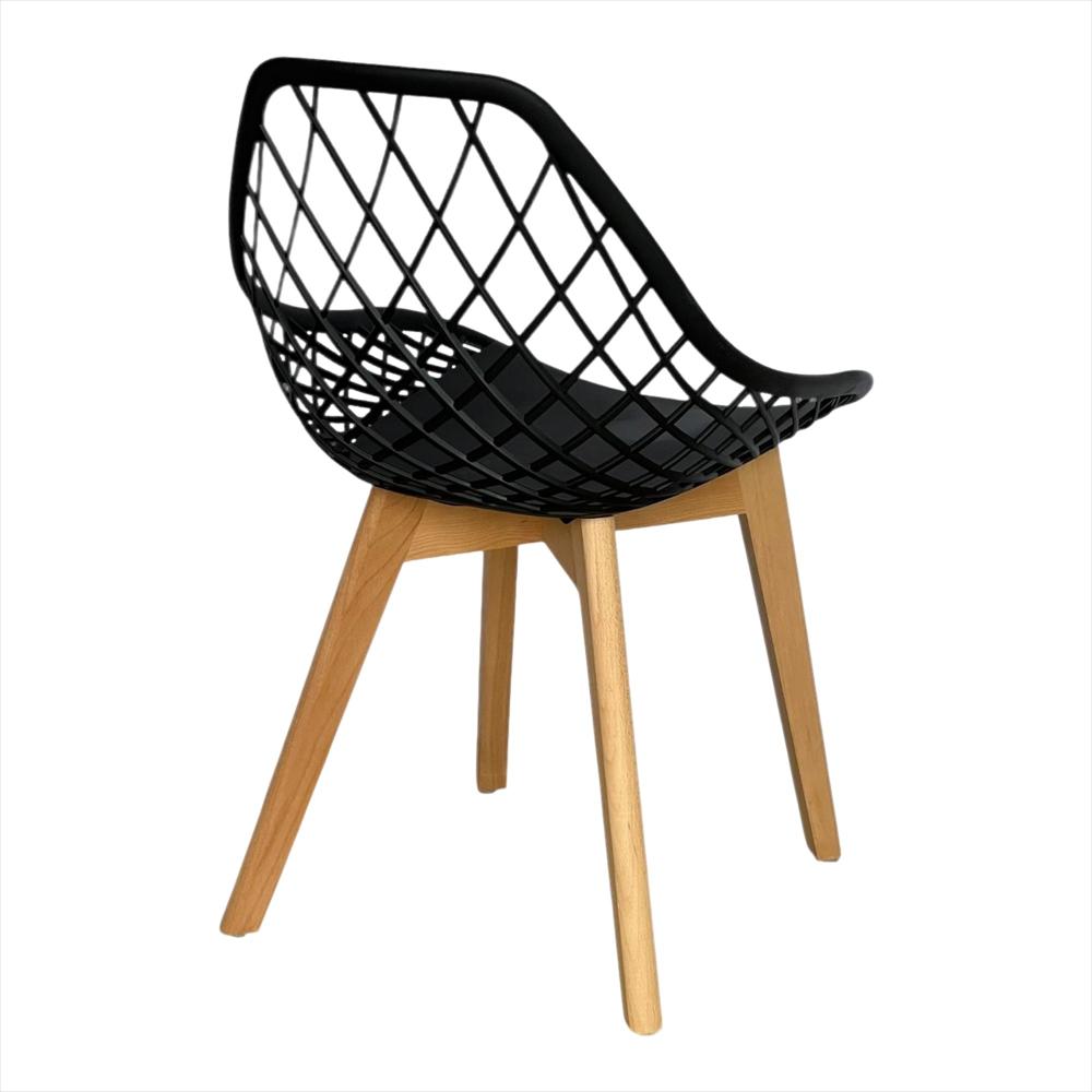 Silla Diseño Turia Negra img #2