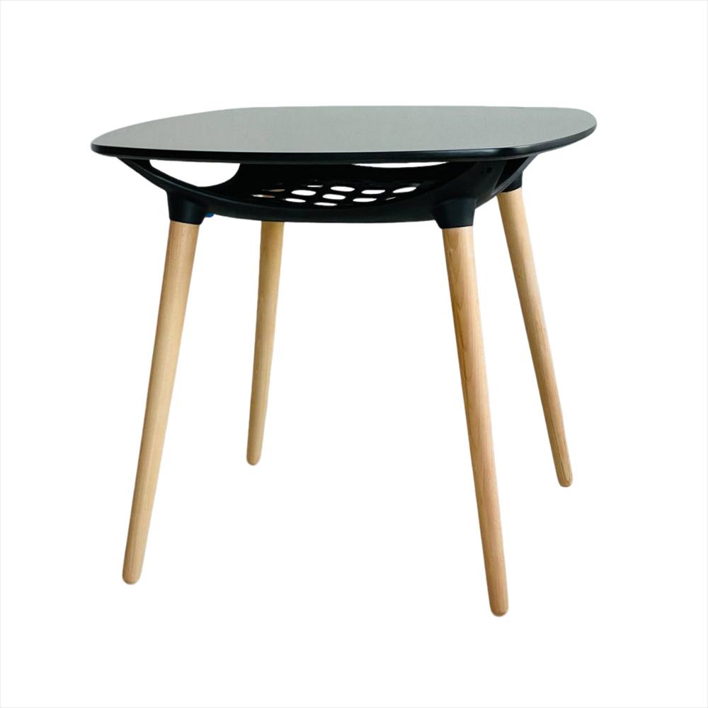 Mesa Cuadrada Cesto Color Negro img #1
