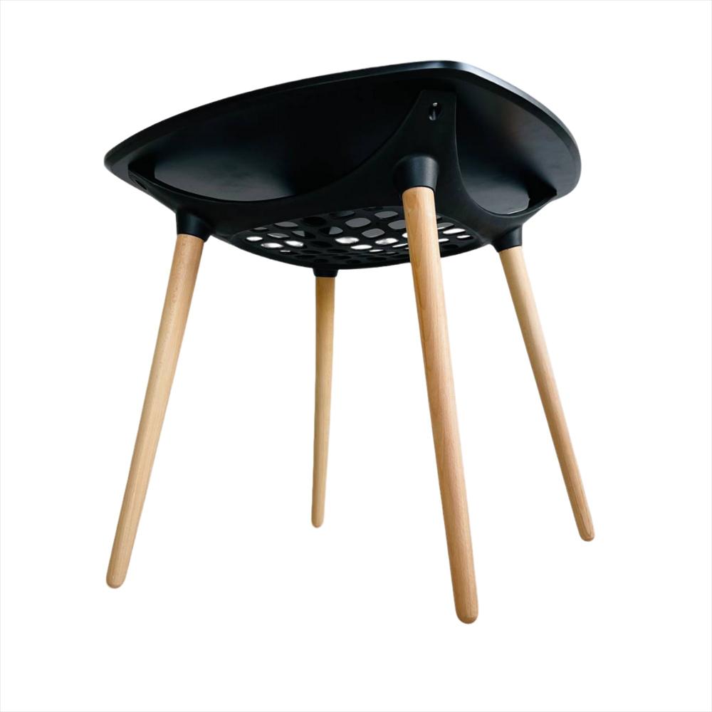 Mesa Cuadrada Cesto Color Negro img #3