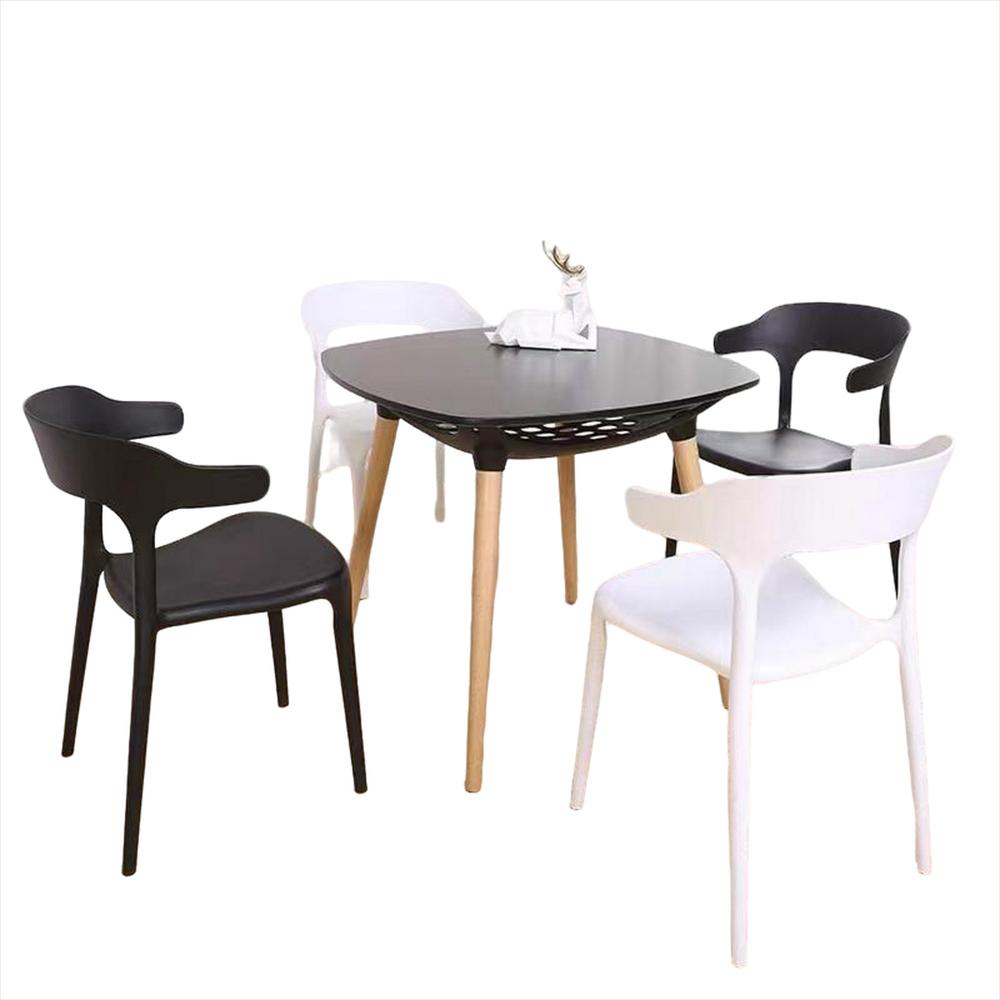 Mesa Cuadrada Cesto Color Negro img #4