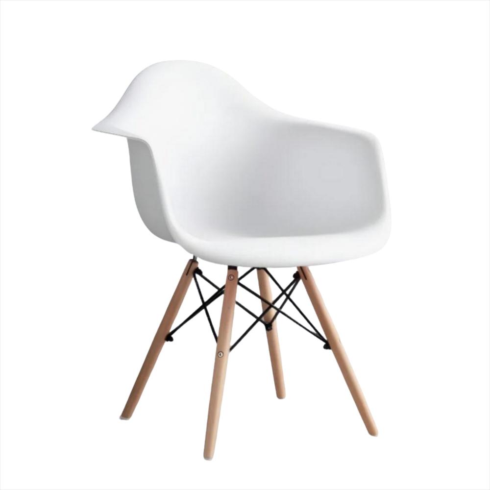 Silla Eames Con Brazo Color Blanco img #1