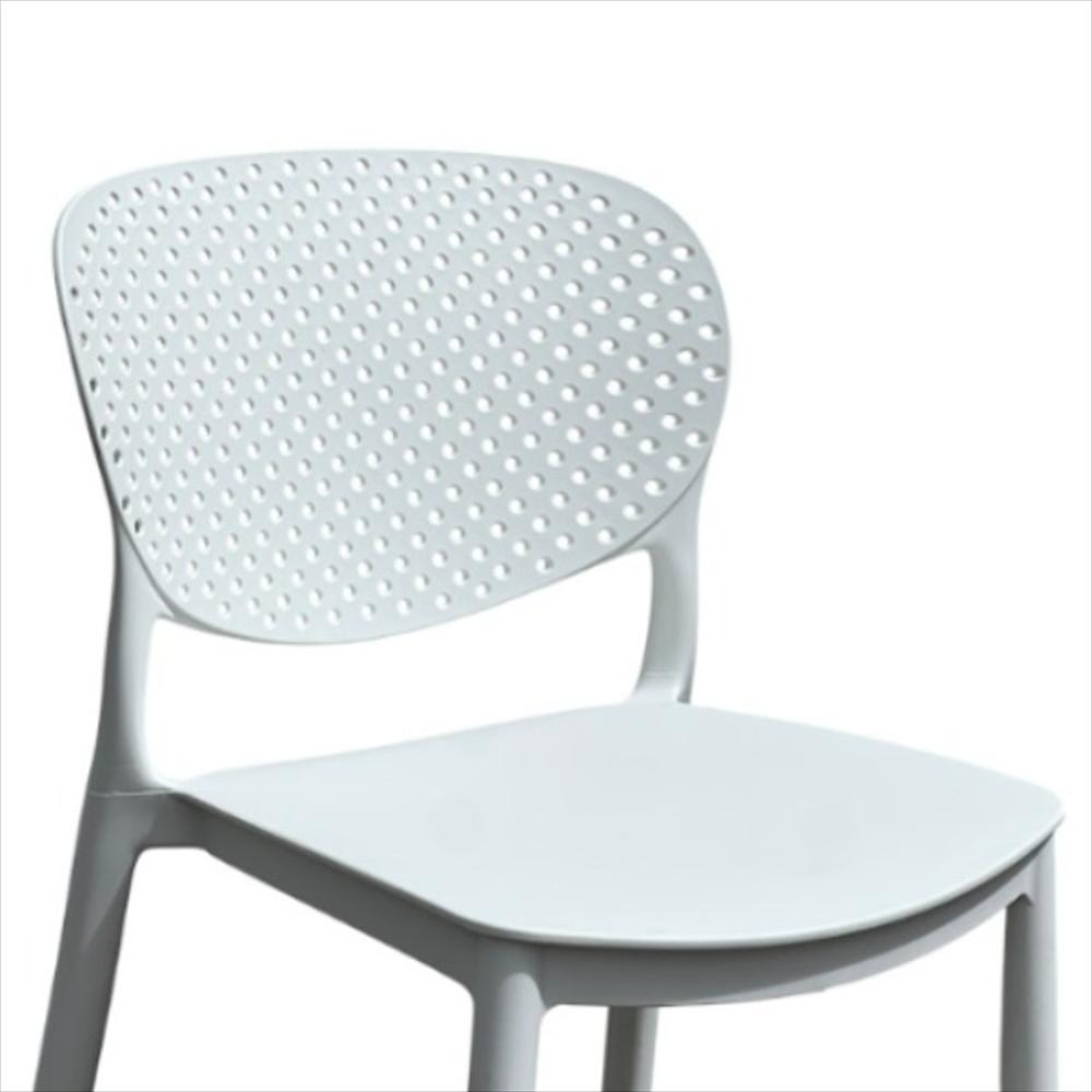 Silla Italia Contemporánea Blanco img #3