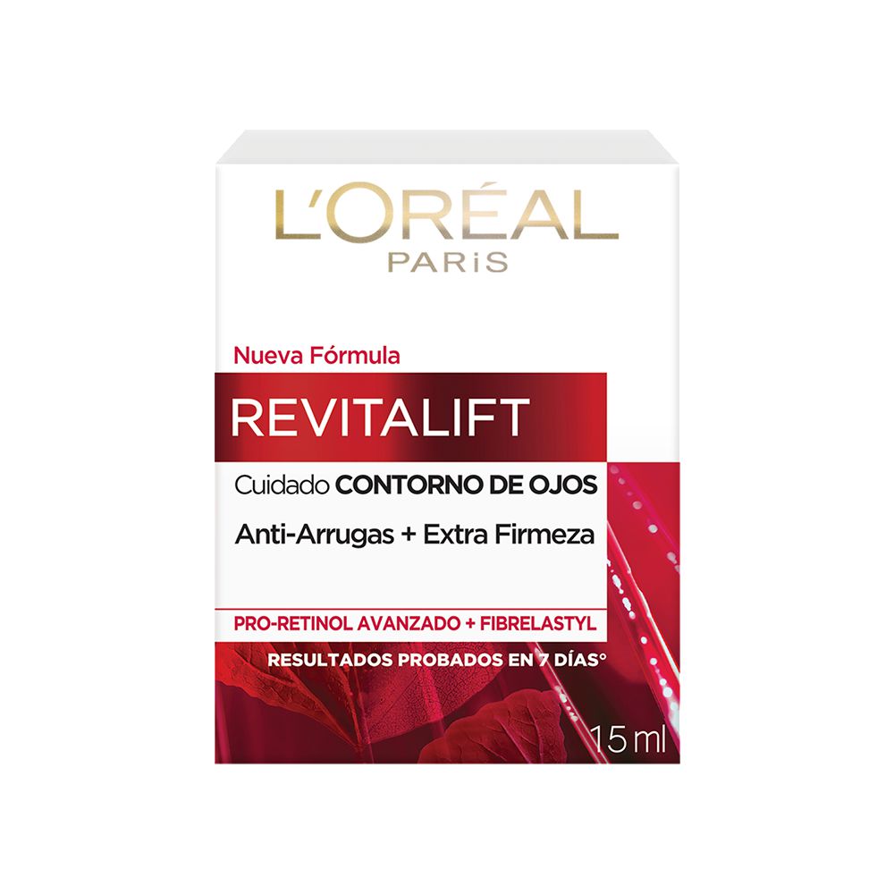 Contorno de ojos LOREAL PARIS antiarrugas + extrafirmeza (15  gr) img #3