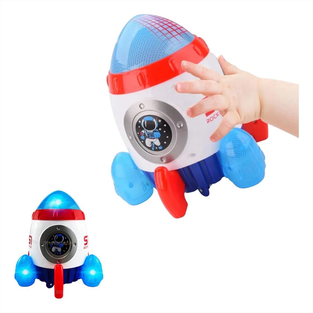 Cohete Juguete Nave Espacial Sonido Luces Musical Infantil img #1