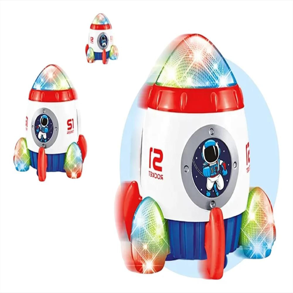 Cohete Juguete Nave Espacial Sonido Luces Musical Infantil img #2