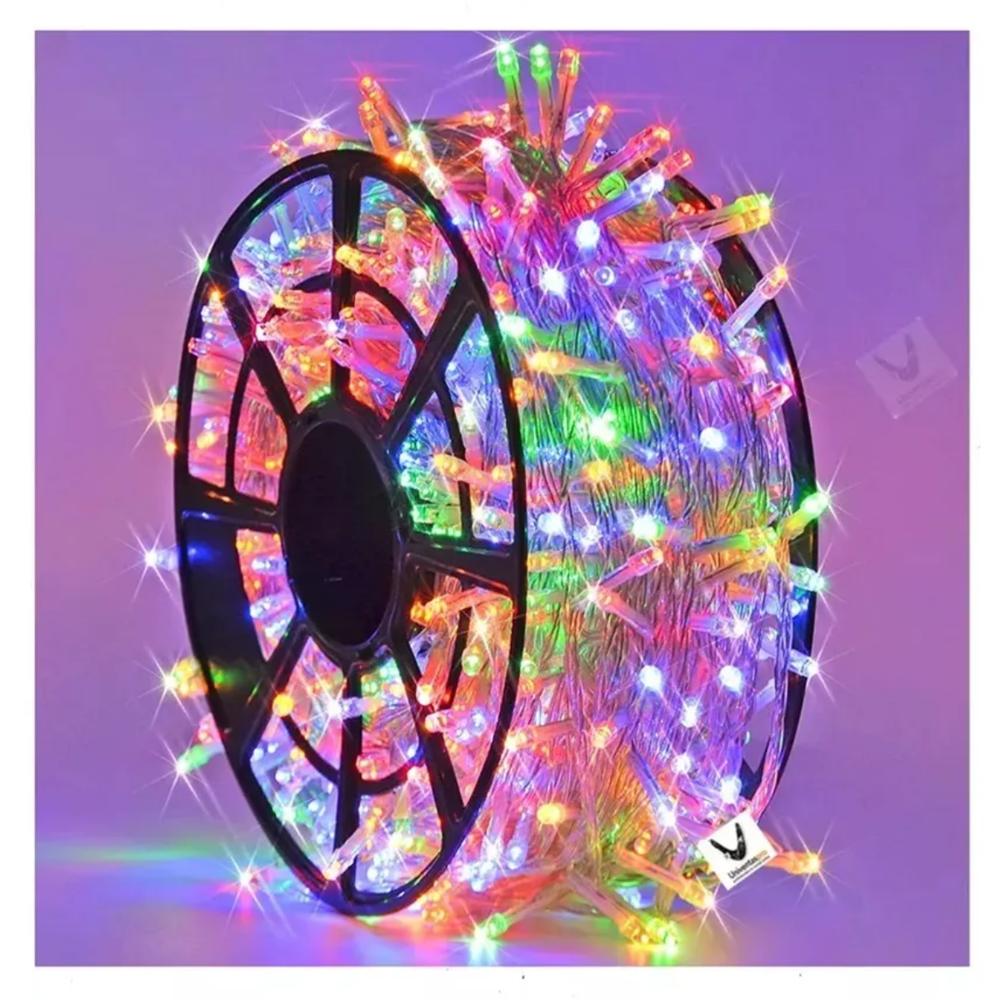 Luz Lineal Ledl 50 Mts 500 Luces Led Navidad Multicolor Decoración img #1