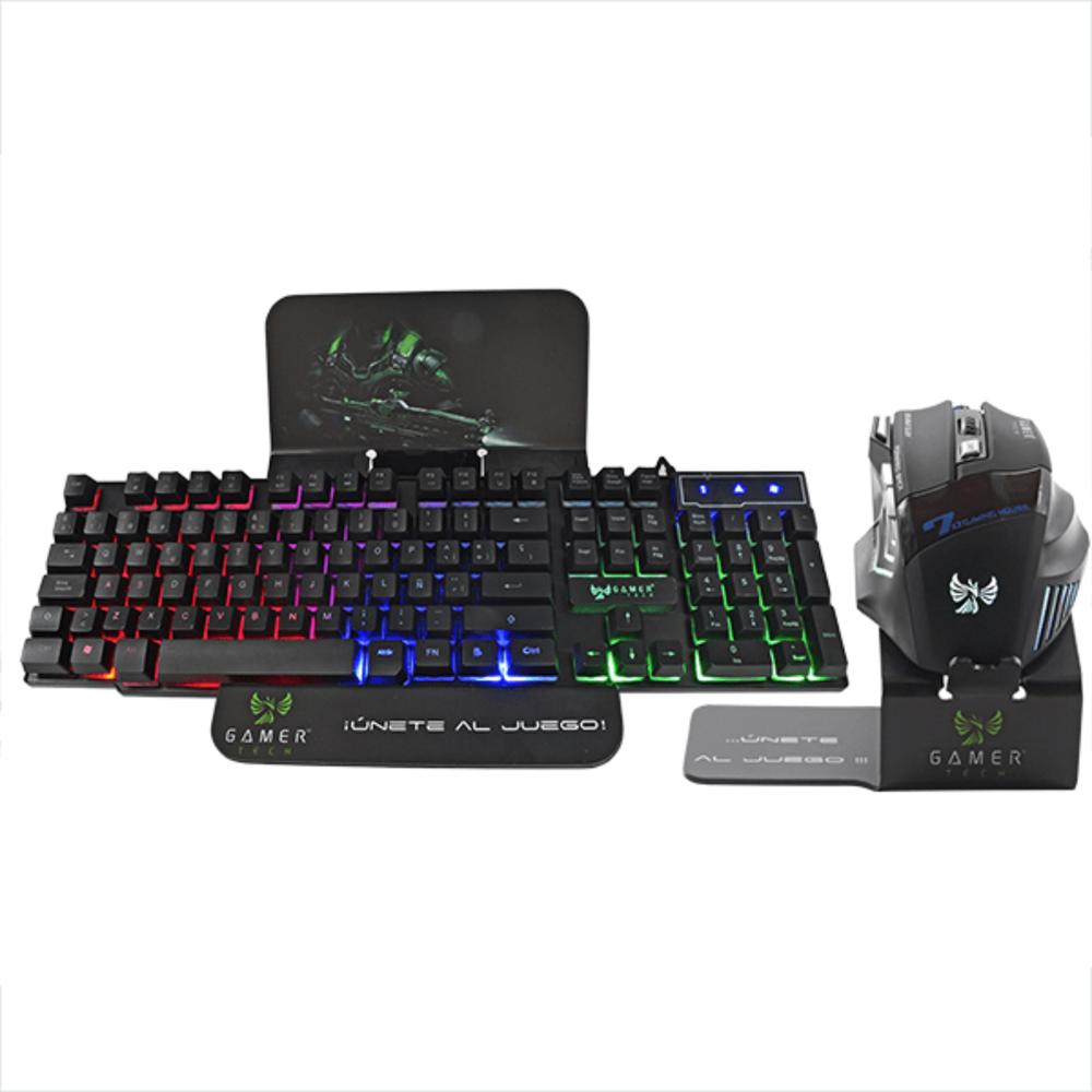 Combo Usb Teclado Y Mouse Gamer Tech Gt300c img #1