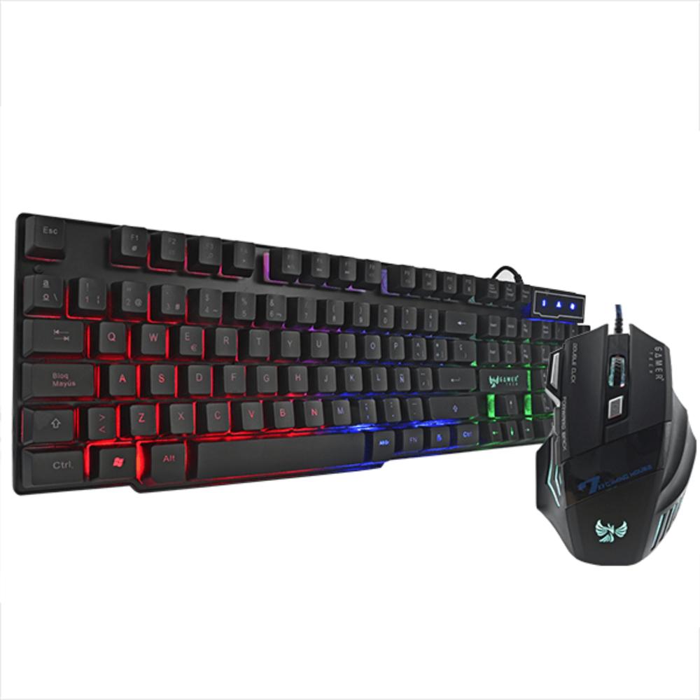 Combo Usb Teclado Y Mouse Gamer Tech Gt300c img #2