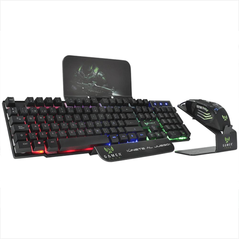 Combo Usb Teclado Y Mouse Gamer Tech Gt300c img #4
