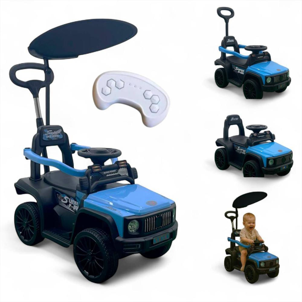 Carro Montable Paseador Bebe Recargable C/Remoto Giratorio Ref Ei 159 img #1