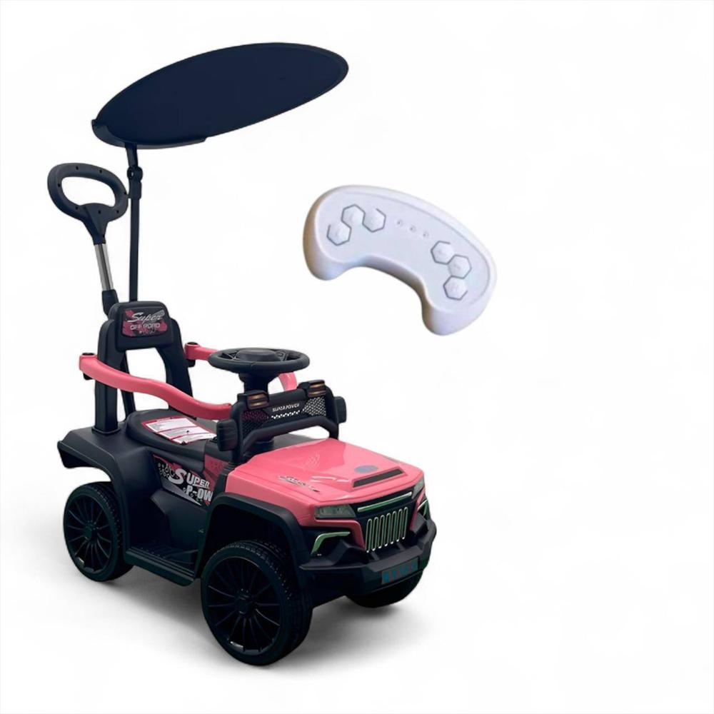 Carro Montable Paseador Bebe Recargable C/Remoto Giratorio Ref Ei 159 img #2