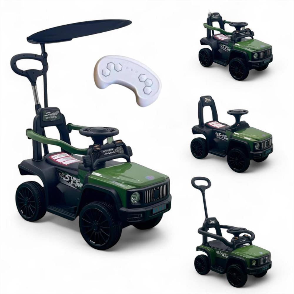 Carro Montable Paseador Bebe Recargable C/Remoto Giratorio Ref Ei 159 img #1