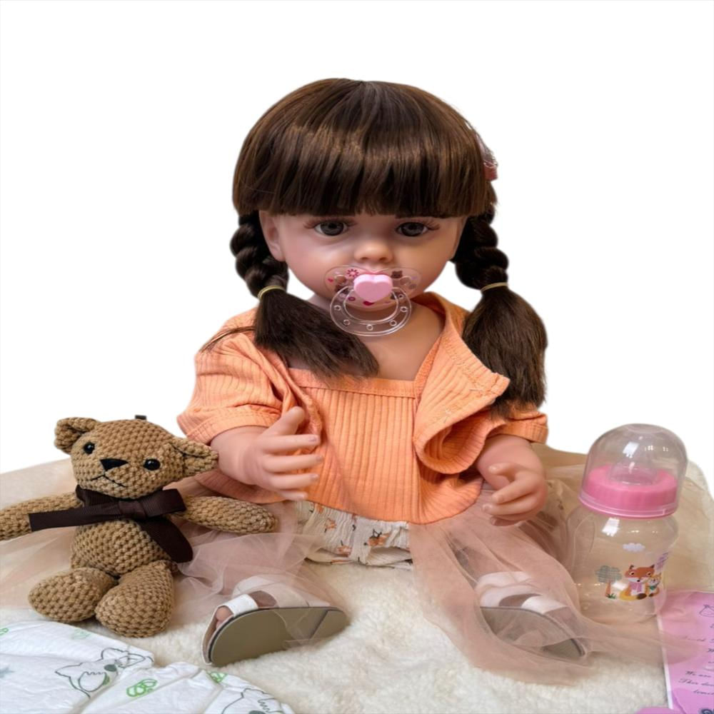 Muñeca Inteligente Reborn Habla Mueve Boca Y Manos img #2