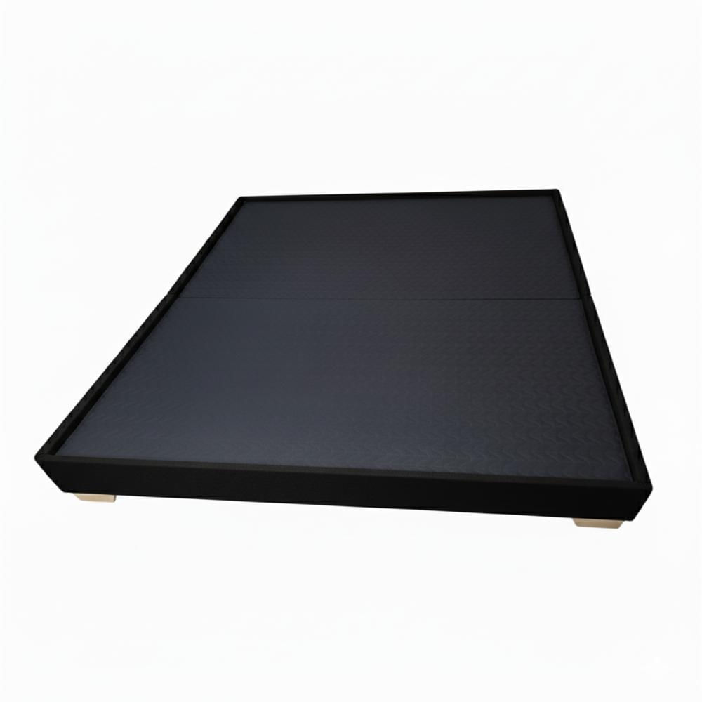 Basecama Ambar Negro 100 Dividida Queen Pata Madera img #5
