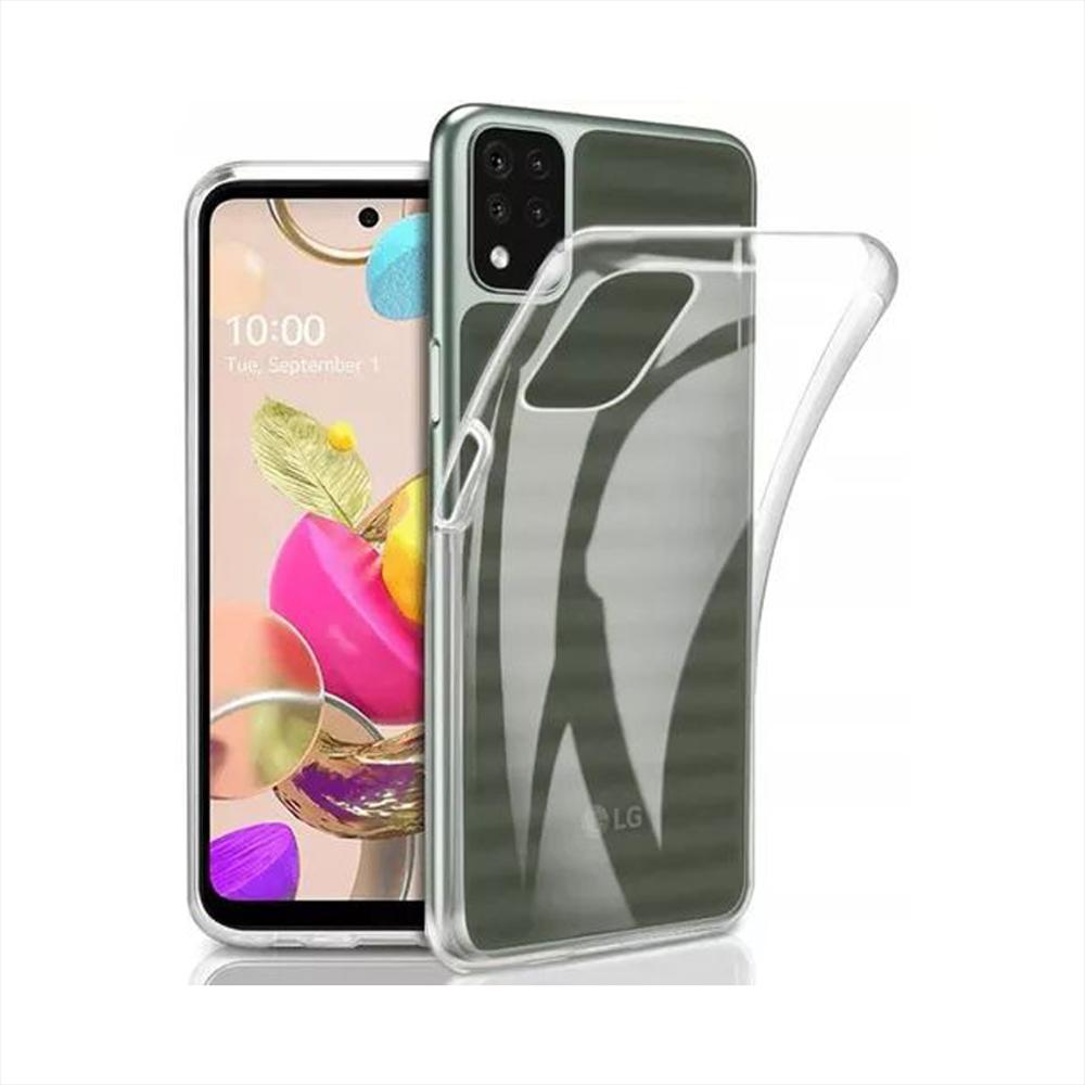 Funda Silicona Transparente Delgada Para Lg K42 img #1