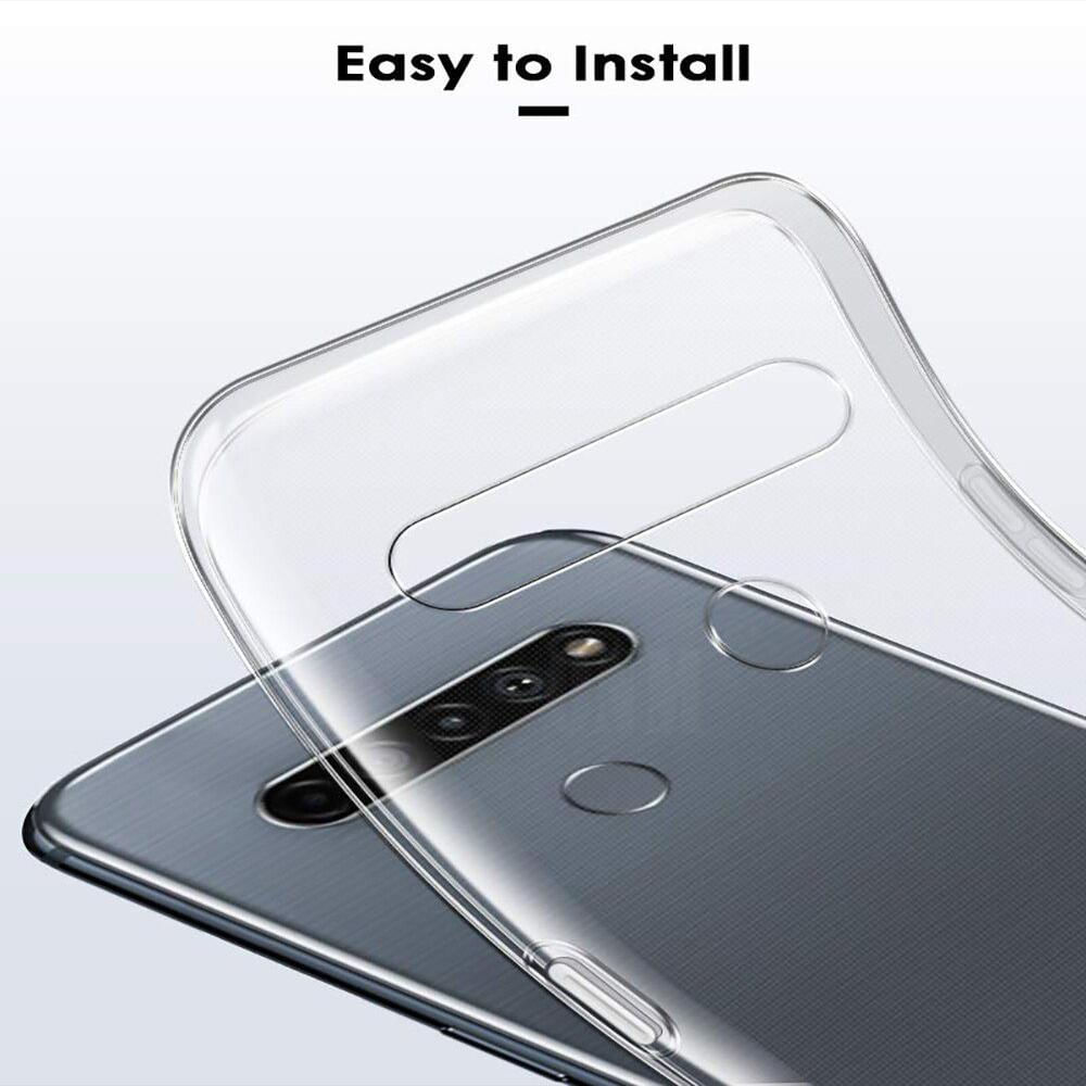 Funda Silicona Transparente Delgada Para Lg K51s img #4