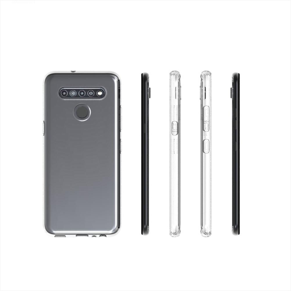 Funda Silicona Transparente Delgada Para Lg K41s img #4
