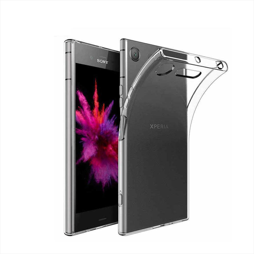 Funda Silicona Transparente Delgada Para Sony Xperia Xz1 img #1