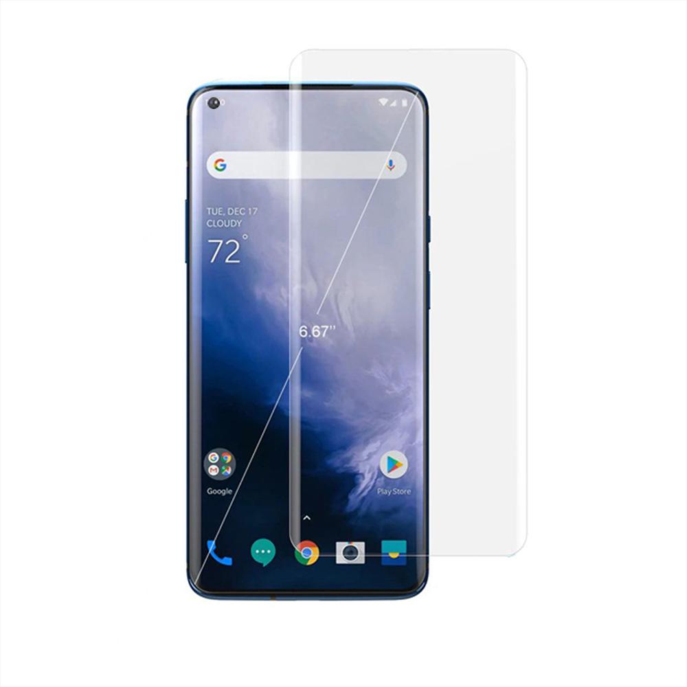 Vidrio Templado Uv Curvo Transparente Para Oneplus 8 img #1