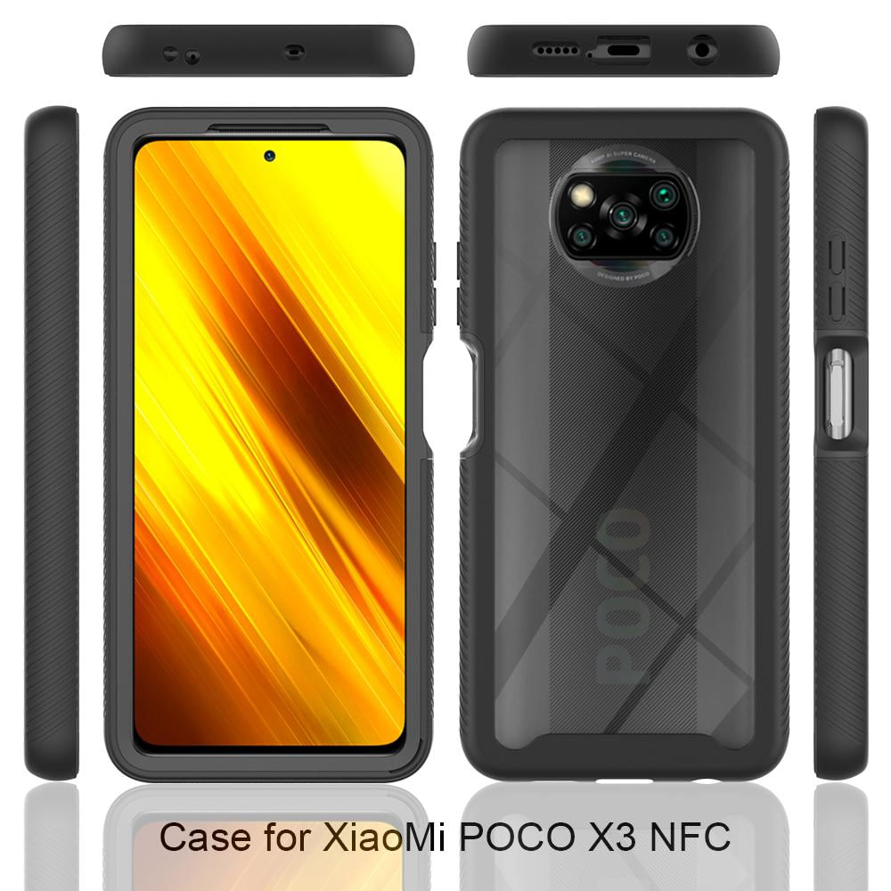 Forro Hibrido Antichoque Para Xiaomi Poco X3 / X3 Nfc img #2