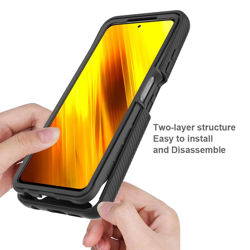 Forro Hibrido Antichoque Para Xiaomi Poco X3 / X3 Nfc img #5