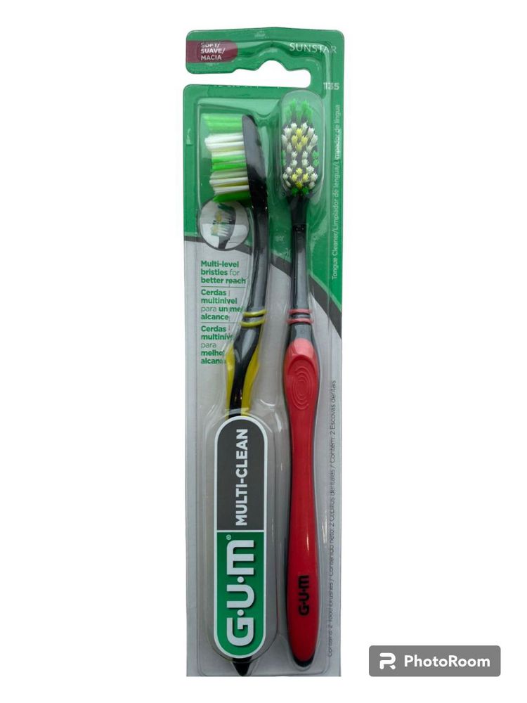 Cepillo de dientes GUM multi clean (2  und) img #2