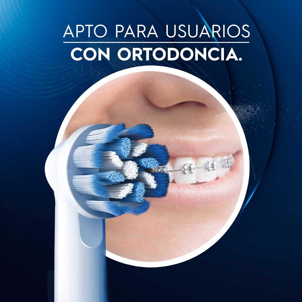 Cepillo de dientes eléctrico ORALB repuesto cabezal sensitive clean (2  und) img #4