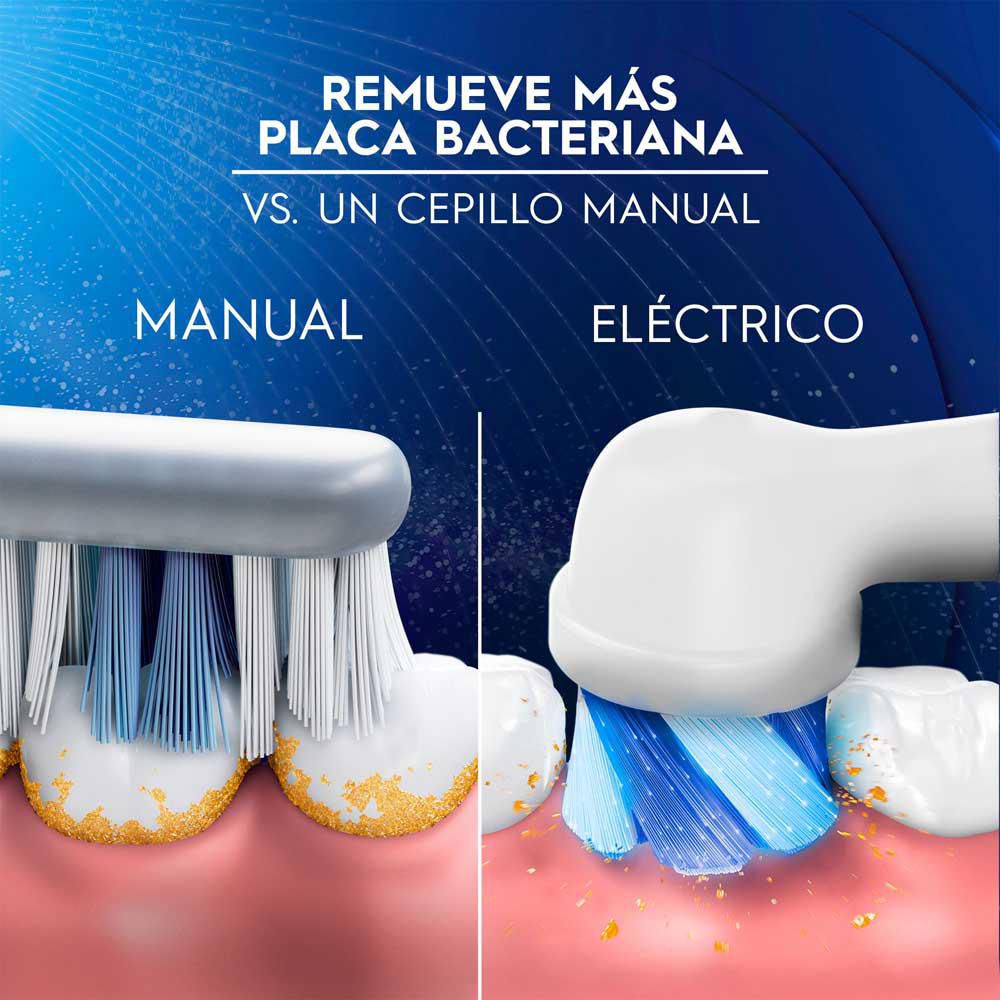 Cepillo de dientes eléctrico ORALB cabezal redondo presición clean (1  und) img #2